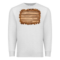 Oatmeal Heather wood leopard and shimmer background 3200x2400 Premium Sweatshirt - AdoDesignShop