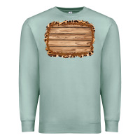 Seafoam wood leopard and shimmer background 3200x2400 Premium Sweatshirt - AdoDesignShop