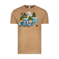 Vintage Camel Wolf coffee cups Vintage Tee - texasbilliewilder