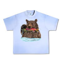 Grape Ice mama bear haunting fish Urban Heavy Tee - RanaPortraitStore