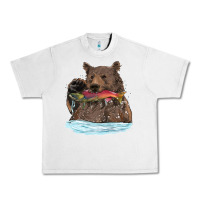 Lunar Rock mama bear haunting fish Urban Heavy Tee - RanaPortraitStore