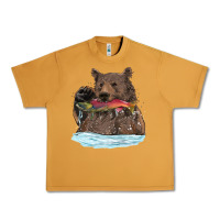 Peanut Butter mama bear haunting fish Urban Heavy Tee - RanaPortraitStore
