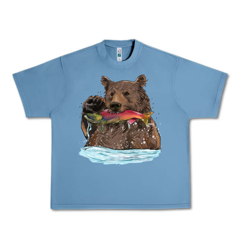 Mama Bear Haunting Fish Urban Heavy Tee by RanaPortraitStore | Teevron