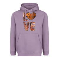 Lavender basketball love Heavyweight Hoodie - JahusDesignShop