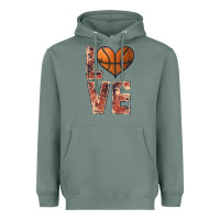 Sage basketball love Heavyweight Hoodie - JahusDesignShop