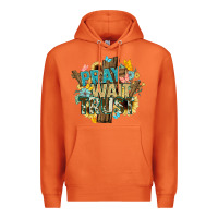 Carrot pray wait trust crosses christian Premium Hoodie - NancyCooperArtShop