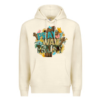 Sandshell pray wait trust crosses christian Premium Hoodie - NancyCooperArtShop