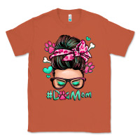 Copper dog mom messy bun Classic Tee - Zillion Design Studio