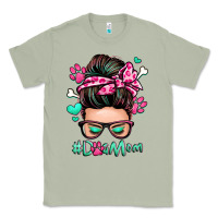 Matcha dog mom messy bun Classic Tee - Zillion Design Studio