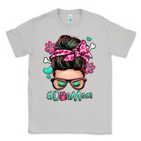 Moon Dust dog mom messy bun Classic Tee - Zillion Design Studio