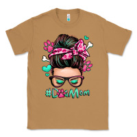 Toasted Coconut dog mom messy bun Classic Tee - Zillion Design Studio