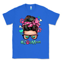 True Royal dog mom messy bun Classic Tee - Zillion Design Studio