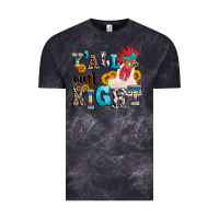 Cloud Black Y'all ain't right crazy Vintage Tee - texasbilliewilder