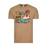 Vintage Coffee Y'all ain't right crazy Vintage Tee - texasbilliewilder