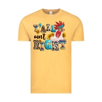 Vintage Mustard Y'all ain't right crazy Vintage Tee - texasbilliewilder