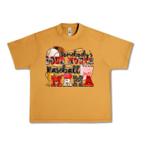 Somebody's Loud Mouth Baseball Mama Urban Heavy Tee | Teevron