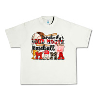 Pistachio somebody's loud mouth baseball mama Urban Heavy Tee - Zillion Design Studio