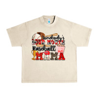 Sandshell somebody's loud mouth baseball mama Urban Heavy Tee - Zillion Design Studio