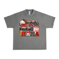 Tornado somebody's loud mouth baseball mama Urban Heavy Tee - Zillion Design Studio