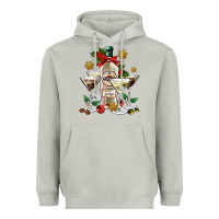 Moon Dust Christmas martini  and martini bottle Heavyweight Hoodie - AdoDesignShop