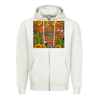 Oatmeal Heather small business mama Zipper Hoodie - HRA Design Shop