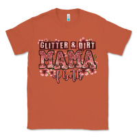 Copper glitter and dirt mama of both girls Classic Tee - Zillion Design Studio