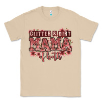 Mushroom glitter and dirt mama of both girls Classic Tee - Zillion Design Studio