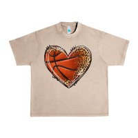 French Oak basketball heart Urban Heavy Tee - texasbilliewilder