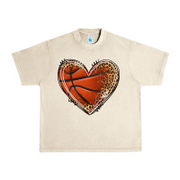 Sandshell basketball heart Urban Heavy Tee - texasbilliewilder
