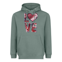 Sage football love Heavyweight Hoodie - JahusDesignShop
