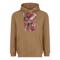 Toasted Coconut football love Heavyweight Hoodie - JahusDesignShop