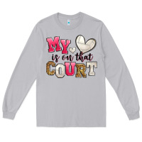 Moon Dust my heart is on that court volleyball Long Sleeve Tee - Zillion Design Studio