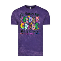 Cloud Purple I'm ready for second grade but is it ready for me Vintage Tee - RanaPortraitStore