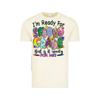 Vintage Arctic I'm ready for second grade but is it ready for me Vintage Tee - RanaPortraitStore