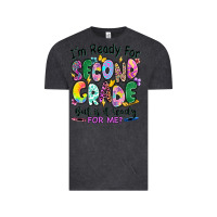 Vintage Black I'm ready for second grade but is it ready for me Vintage Tee - RanaPortraitStore