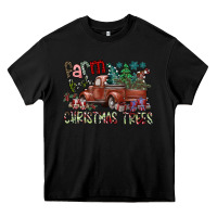 Black fram fresh christmas trees Heavy Core Tee - SublimationCraftShop