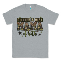 Heather Grey glitter and dirt mama of both Classic Tee - Zillion Design Studio