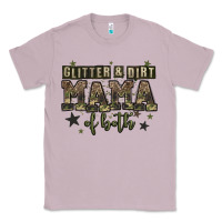 Lilac glitter and dirt mama of both Classic Tee - Zillion Design Studio