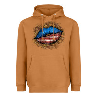 Meerkat western 4 of july lips Heavyweight Hoodie - BundleAndBundleShop