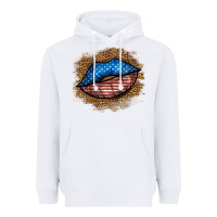White western 4 of july lips Heavyweight Hoodie - BundleAndBundleShop