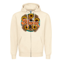 Sandshell mama western Zipper Hoodie - RacoonDesign