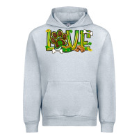 Heather Grey St. Patrick's Day love dog paw Urban Hoodie - BundleAndBundleShop