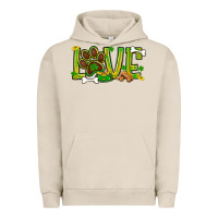 Pigment French Oak St. Patrick's Day love dog paw Urban Hoodie - BundleAndBundleShop