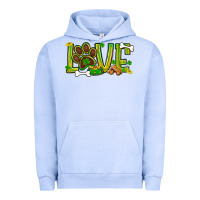 Pigment Grape Ice St. Patrick's Day love dog paw Urban Hoodie - BundleAndBundleShop