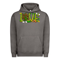 Pigment Tornado St. Patrick's Day love dog paw Urban Hoodie - BundleAndBundleShop