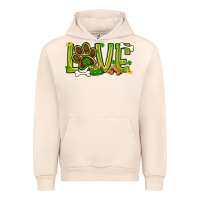 Sandshell St. Patrick's Day love dog paw Urban Hoodie - BundleAndBundleShop