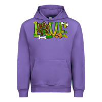 Tulip St. Patrick's Day love dog paw Urban Hoodie - BundleAndBundleShop