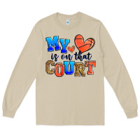 Mushroom my heart is on that court basketball Long Sleeve Tee - Zillion Design Studio