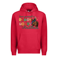 Cardinal have yourself a rowdy howdy christmas Premium Hoodie - MaliasSmallBusiness