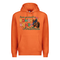 Carrot have yourself a rowdy howdy christmas Premium Hoodie - MaliasSmallBusiness